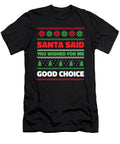 3 Santa Christmas Wish Holiday Present Pick Up Lines Toms Store T-Shirt
