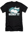 3 Snowmobile Snow Machine Crazy Squirrel T-Shirt