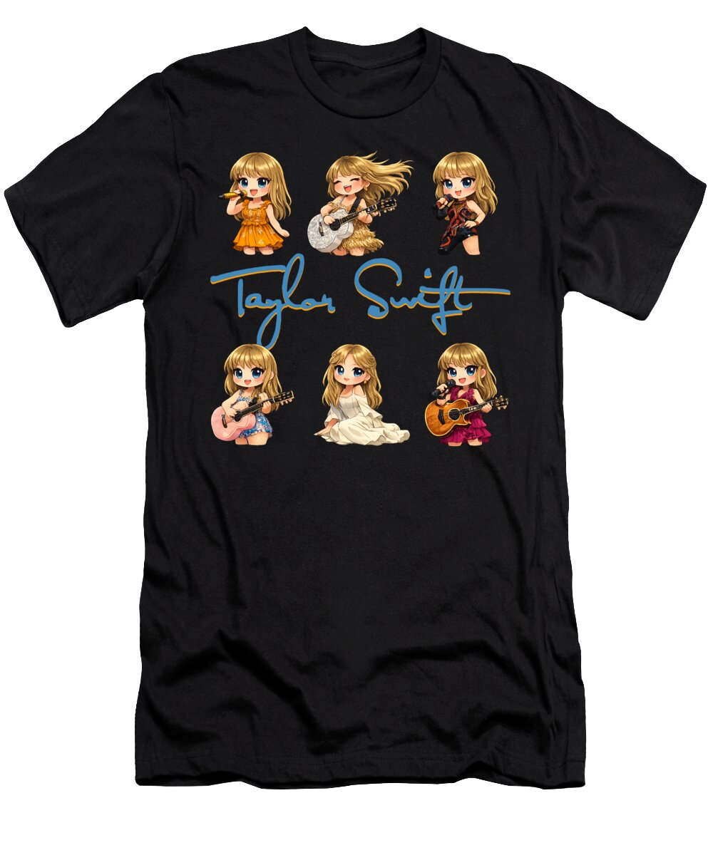 3 Ts Lover 1989 Reputation Red Midnight Folklore Fearless Speak Now Kelly Marol T-Shirt