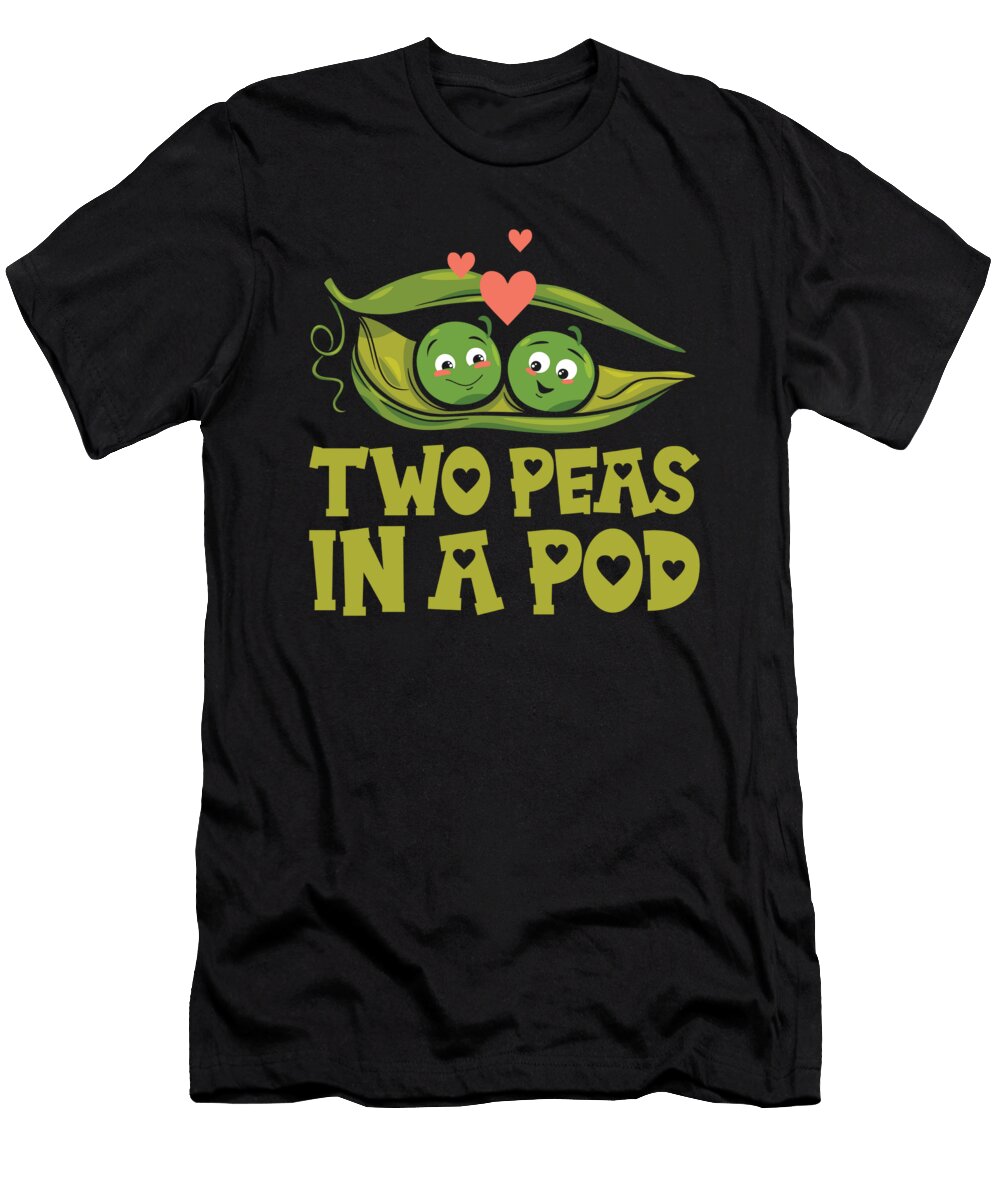 3 Two Peas in a Pod Valentines Day in Love Toms Store T-Shirt