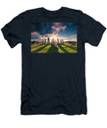 3 United Kingdom Scotland Great Britain British Isles Lewis and Harris Iconic Callanish Stone Circle in the Outer Hebrides At Sunset Maurizio Rellini T-Shirt