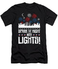 3 USA Independence Patriotic American Flag Fireworks Toms Store T-Shirt