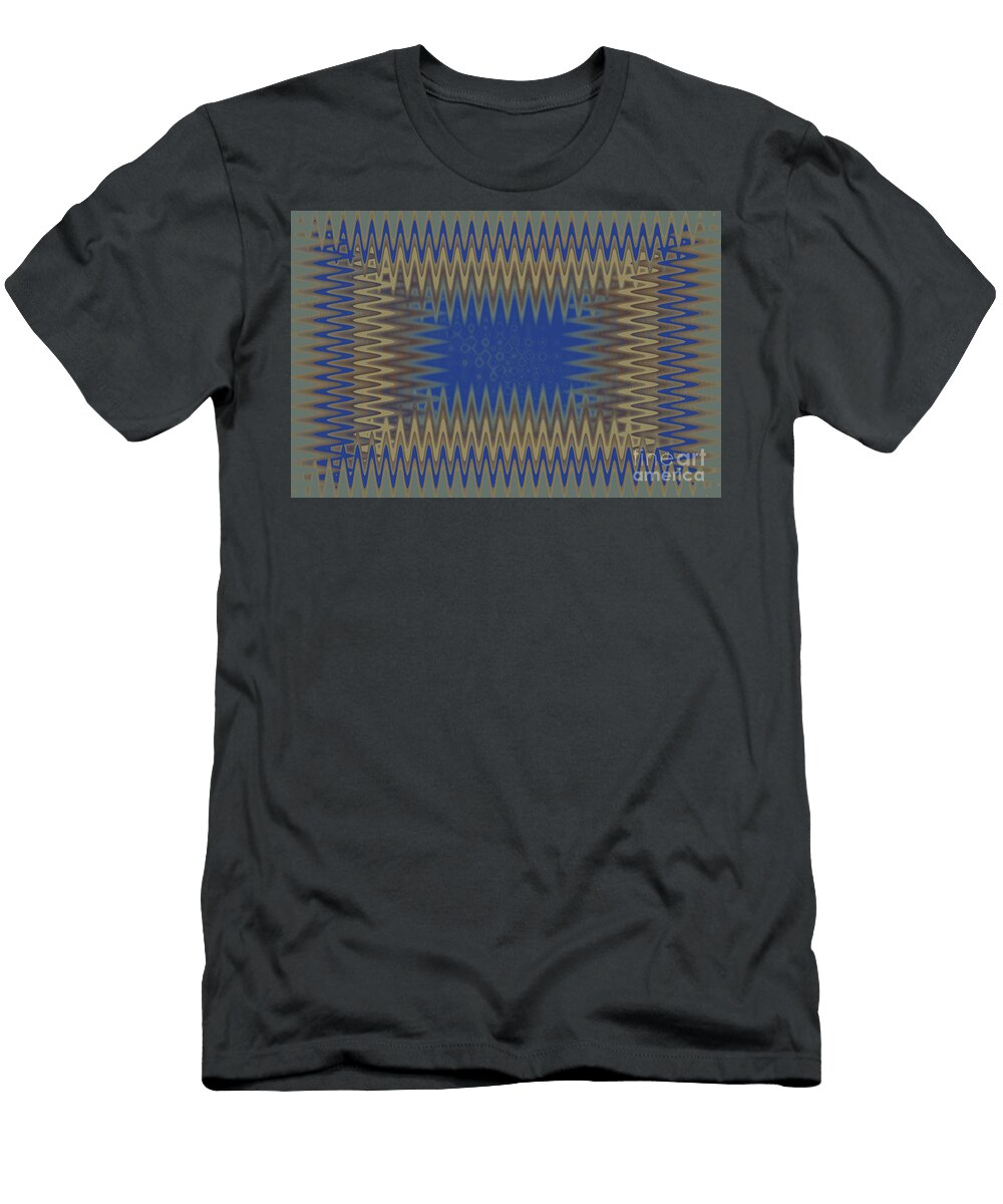 3 Wavy Abstract Jonathan Welch T-Shirt