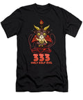 333 Half Evil Cute Anime Kawaii Baphomet Manuel Pichler T-Shirt