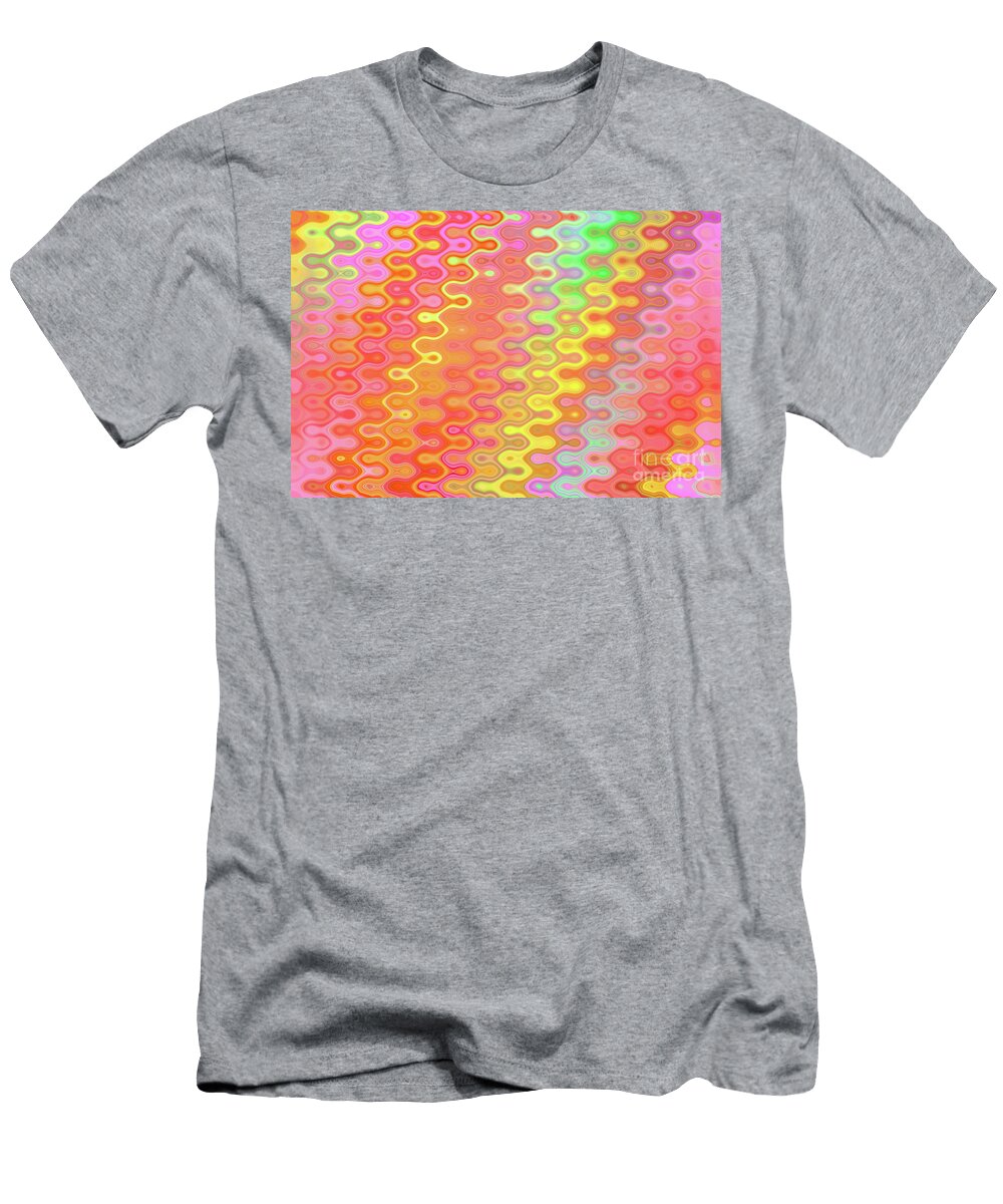 37 Wavy Psychedelic Abstract Jonathan Welch T-Shirt
