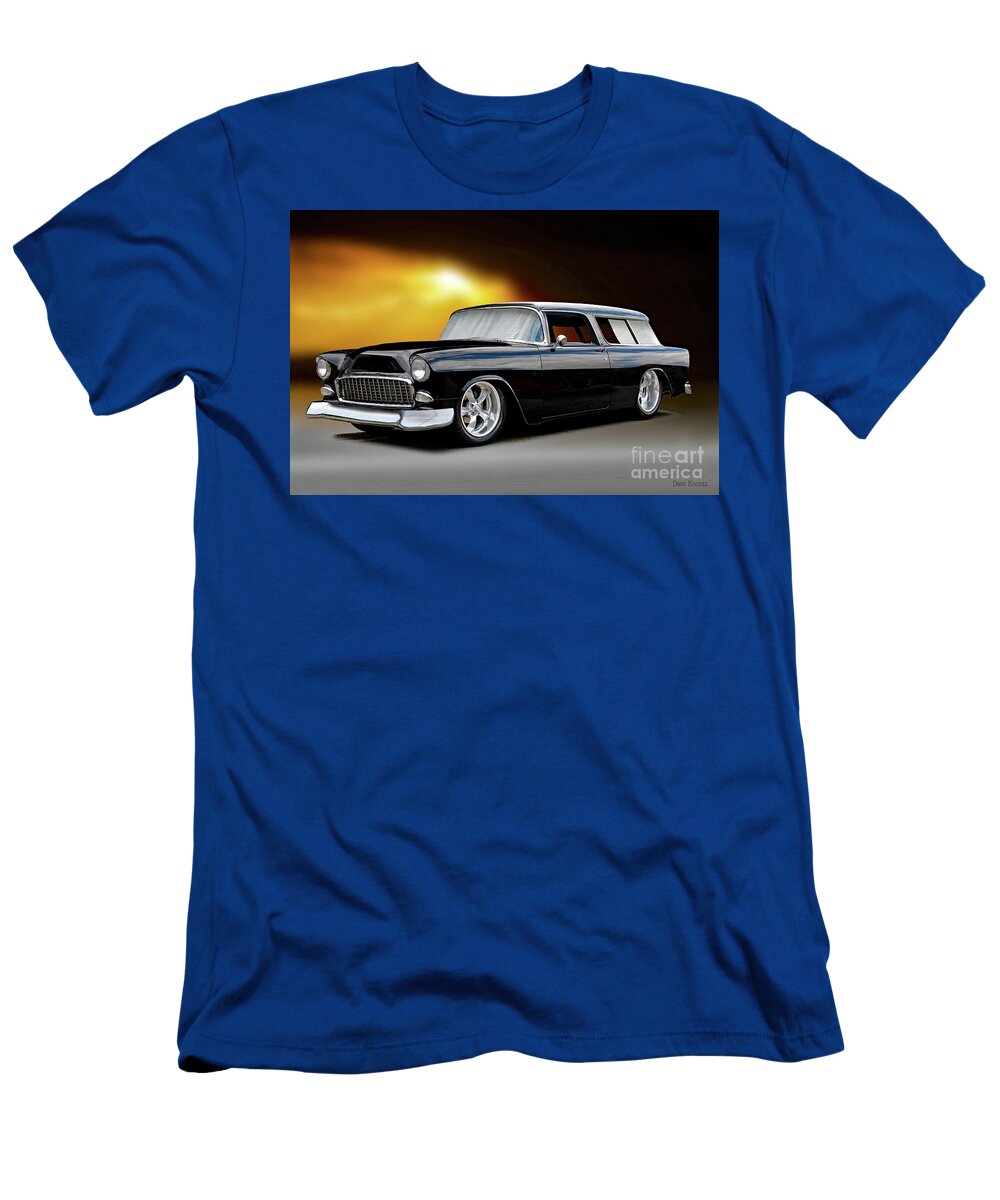 4 1955 Chevrolet Nomad Wagon Dave Koontz T-Shirt