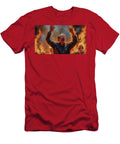 4 a Painting of Hell of Suffering and Eternal Damnation Partially Turgay Koca T-Shirt