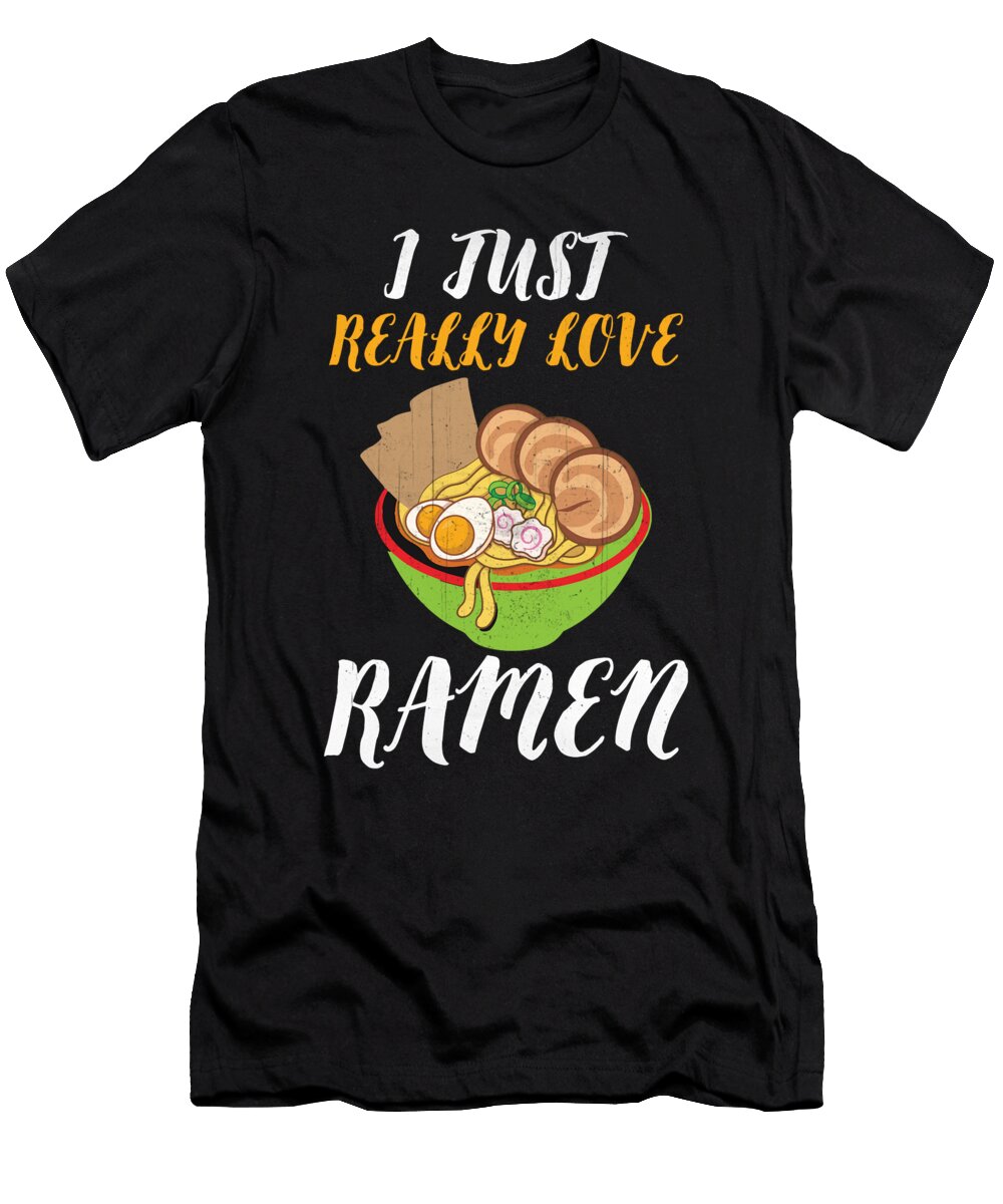 4 Anime Manga Chibi Kapan Otaku Ramen Raphaelartdesign T-Shirt