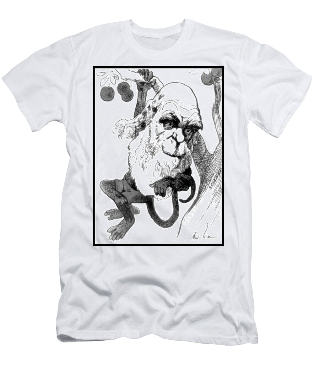 4 Charles Darwin English Naturalist Science Source T-Shirt
