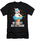 4 Christmas in July Snowman Ice Cream Toms Store T-Shirt