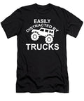 4 Easily Distracted By Trucks Jensen Cena T-Shirt