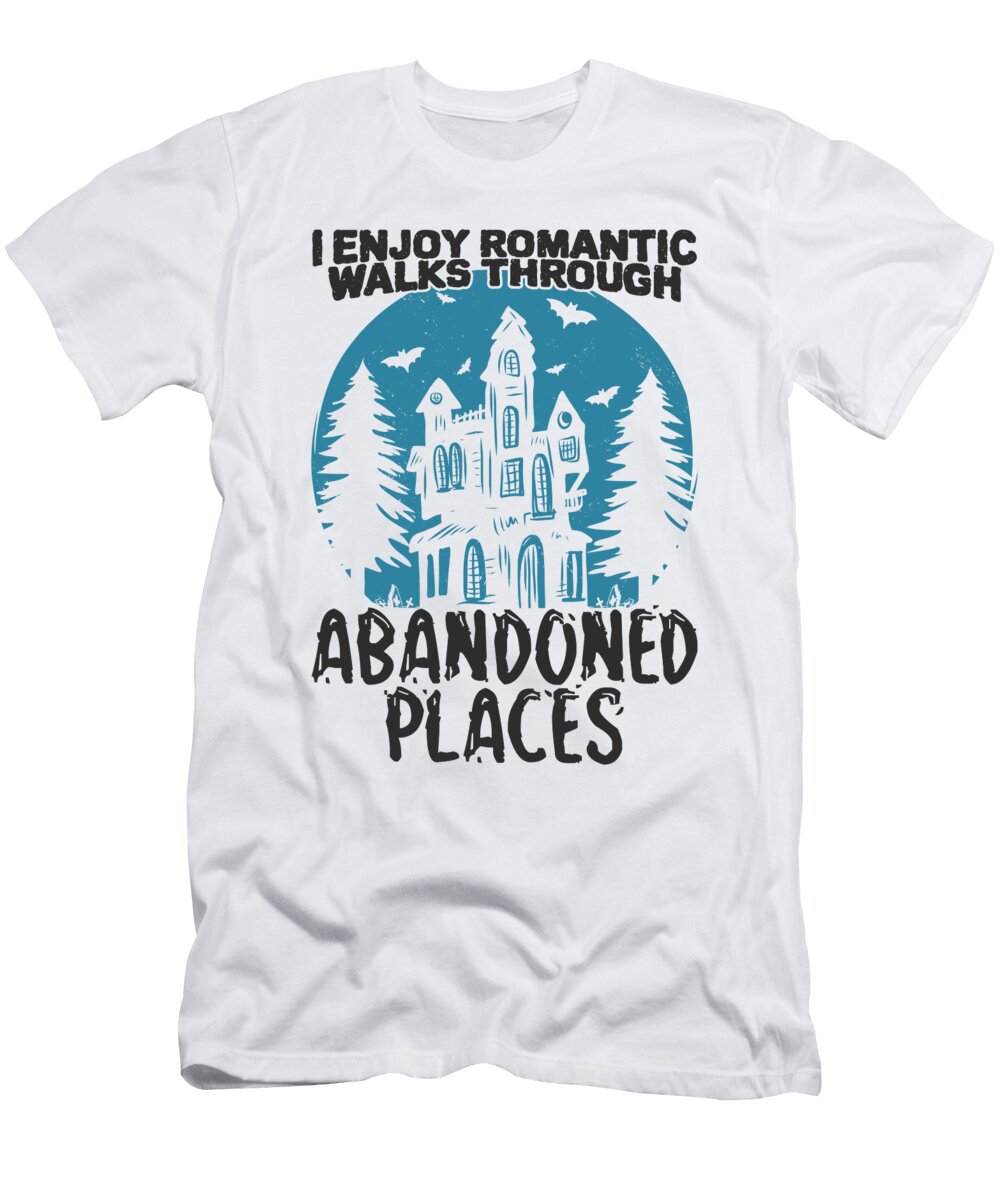 4 Halloween Spooky Scary Haunted Mansion Buildings Toms Store T-Shirt