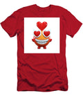 4 Heart Eyed Emoji Sculpture Grafititee S T-Shirt