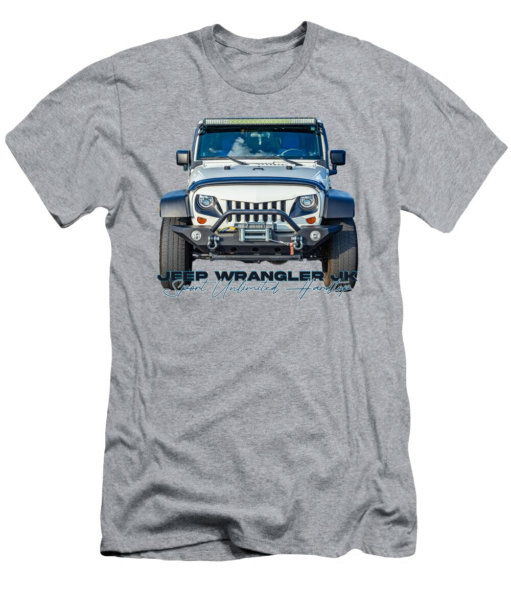 4 Jeep Wrangler Jk Sport Unlimited Hardtop Gestalt Imagery T-Shirt