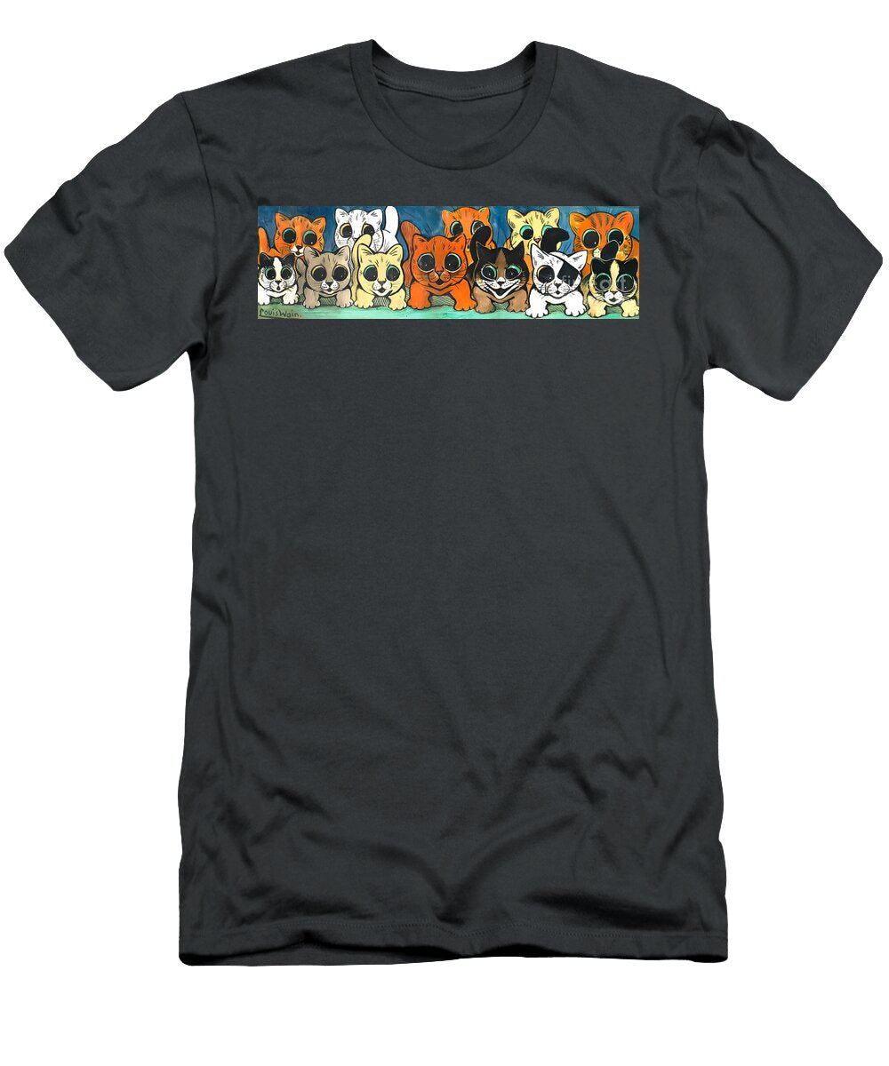 4 Louis William Wain Art Drawing Louis William Wain T-Shirt