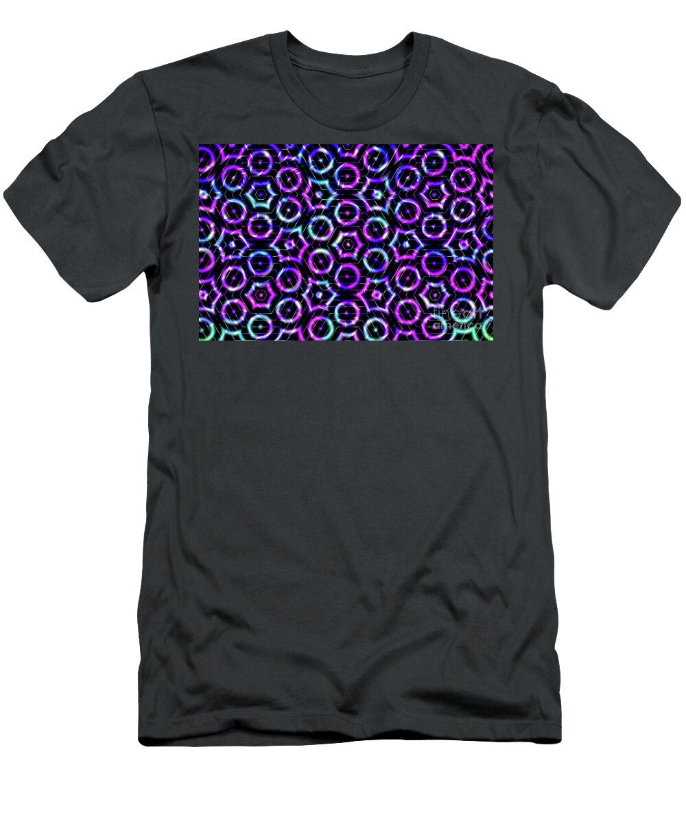 4 Psychedelic Abstract Pattern Jonathan Welch T-Shirt