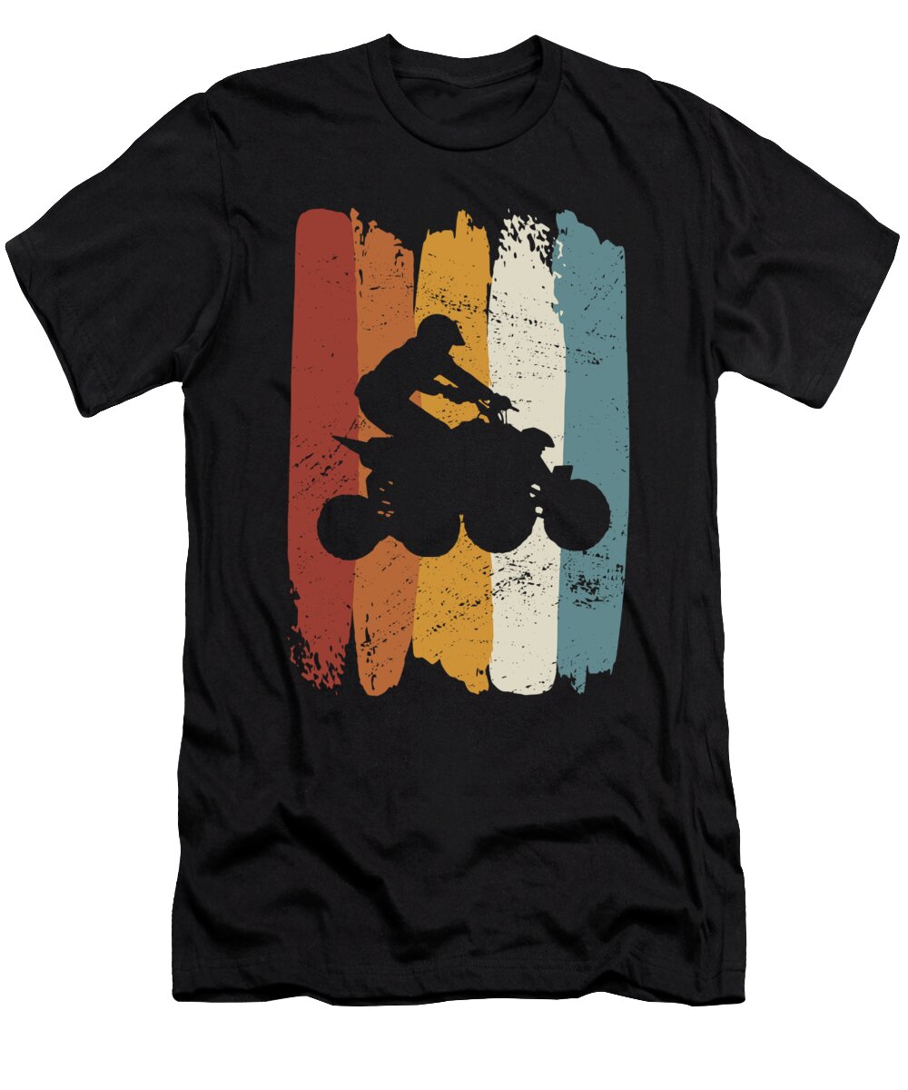 4 Retro Vintage Quad Greenoptix T-Shirt