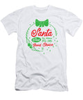 4 Santa Christmas Wish Holiday Present Pick Up Lines Toms Store T-Shirt