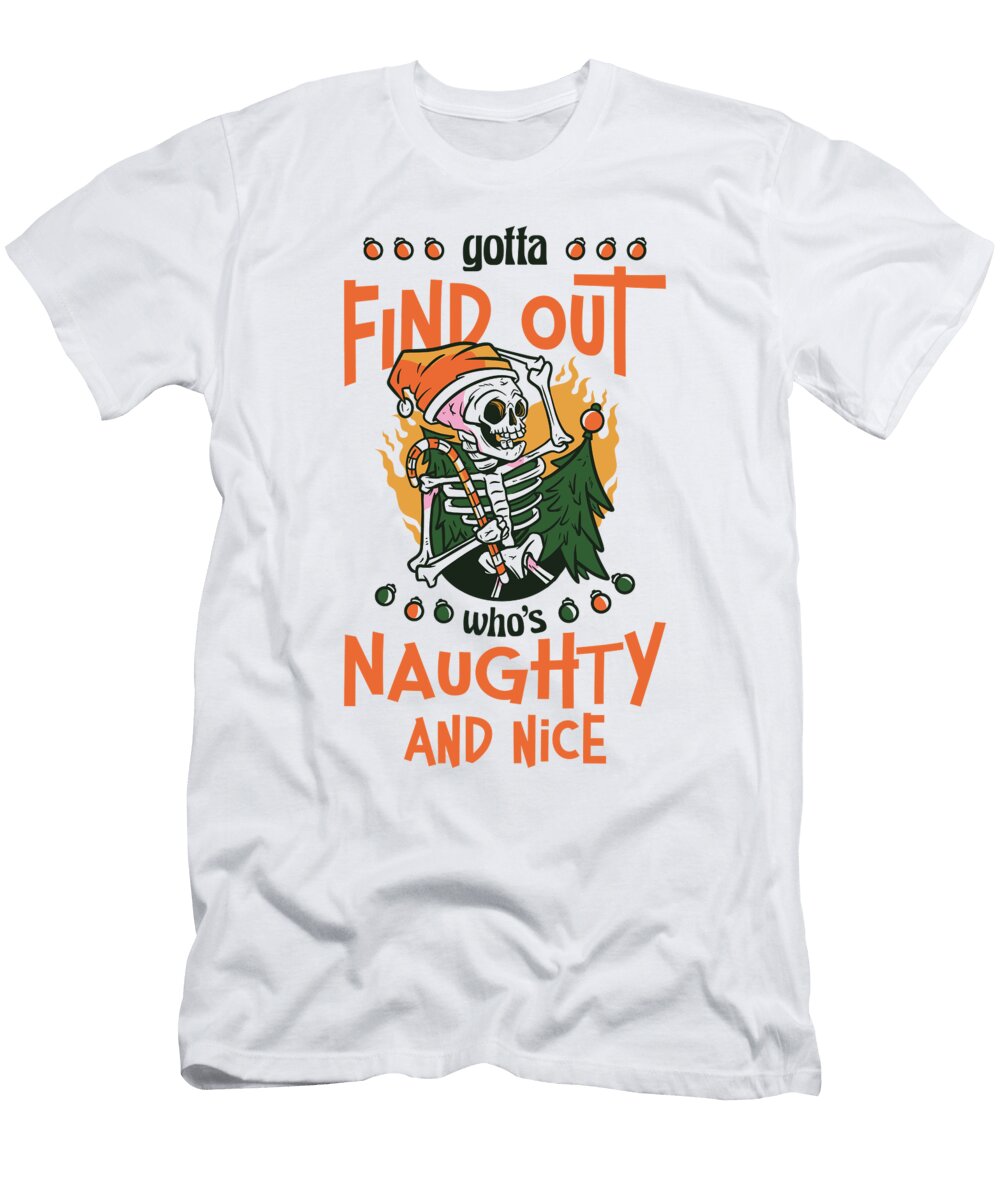 4 Scary Santa Skull Christmas Holiday Horror Toms Store T-Shirt
