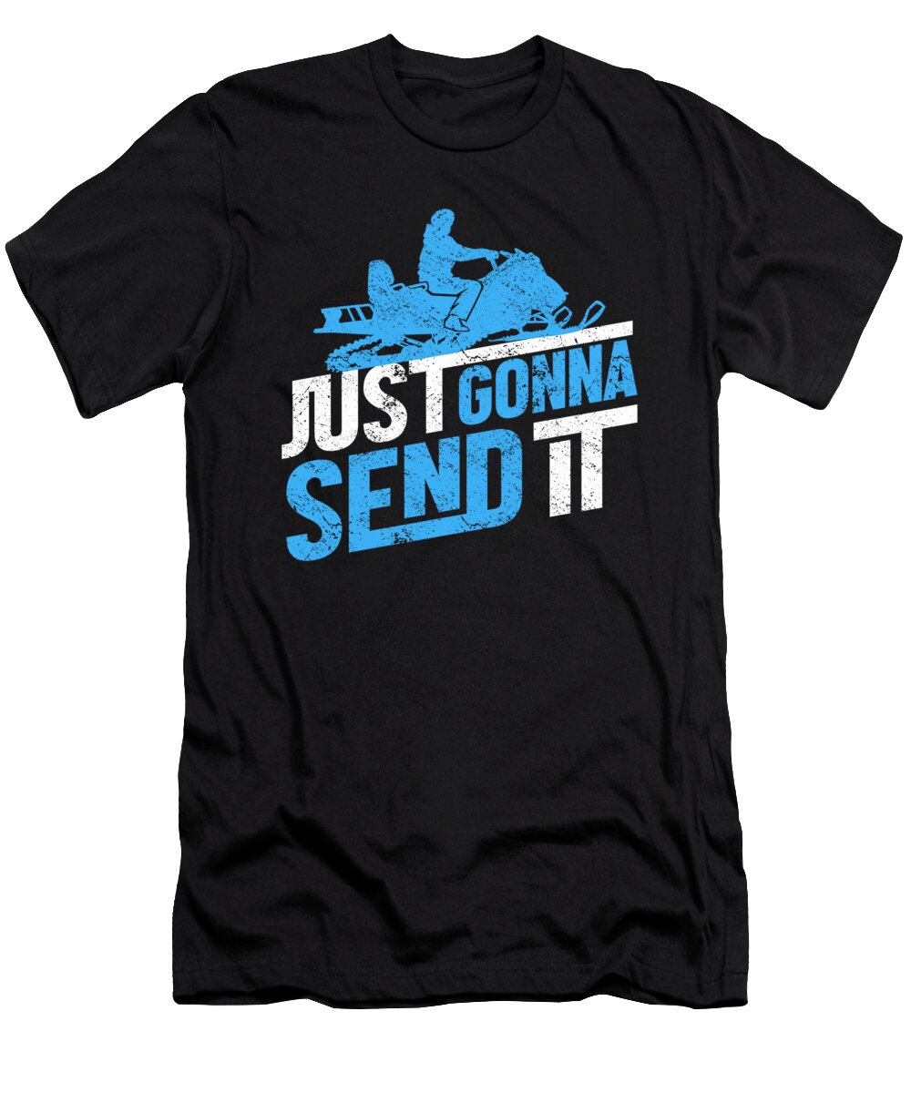 4 Snowmobile Snow Machine Jonathan Kraske T-Shirt