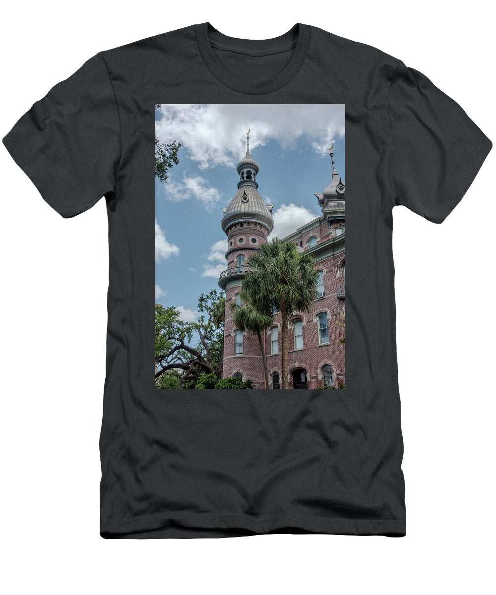 4 Tampa Bay Florida June 11 2025 Partial View of Henry B Plant Alex Grichenko T-Shirt