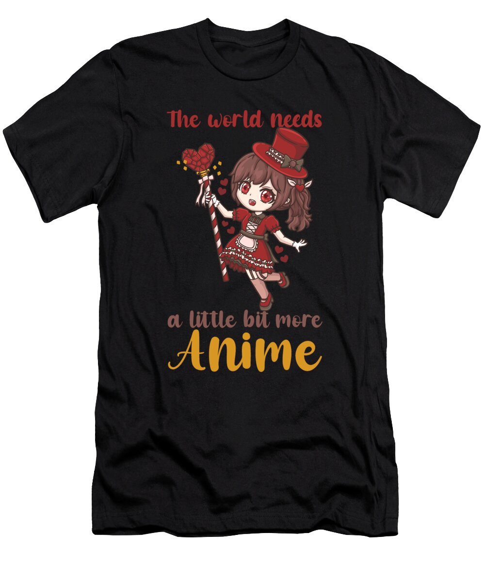 4 the World Needs a Little Bit More Anime I Kawaii Bi Nutz T-Shirt