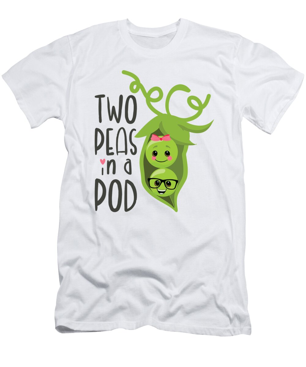 4 Two Peas in a Pod Valentines Day in Love Toms Store T-Shirt