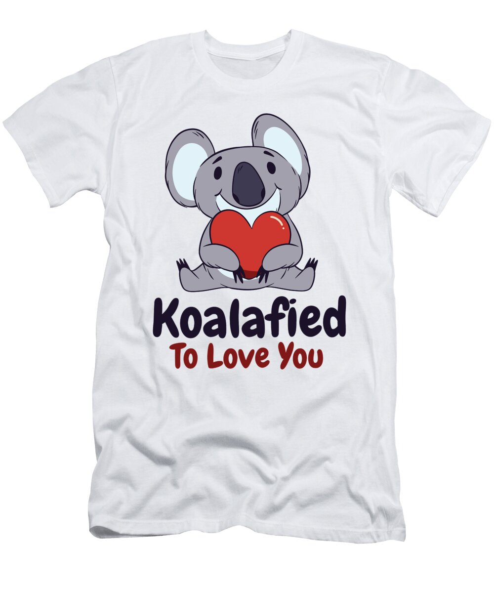 4 Valentines Day Koala Love Wildlife Koala Lover Toms Store T-Shirt