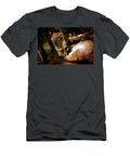 4 Vintage Motorbikes Standing Somewhere in Some Museum Vintage Motorcycles T-Shirt