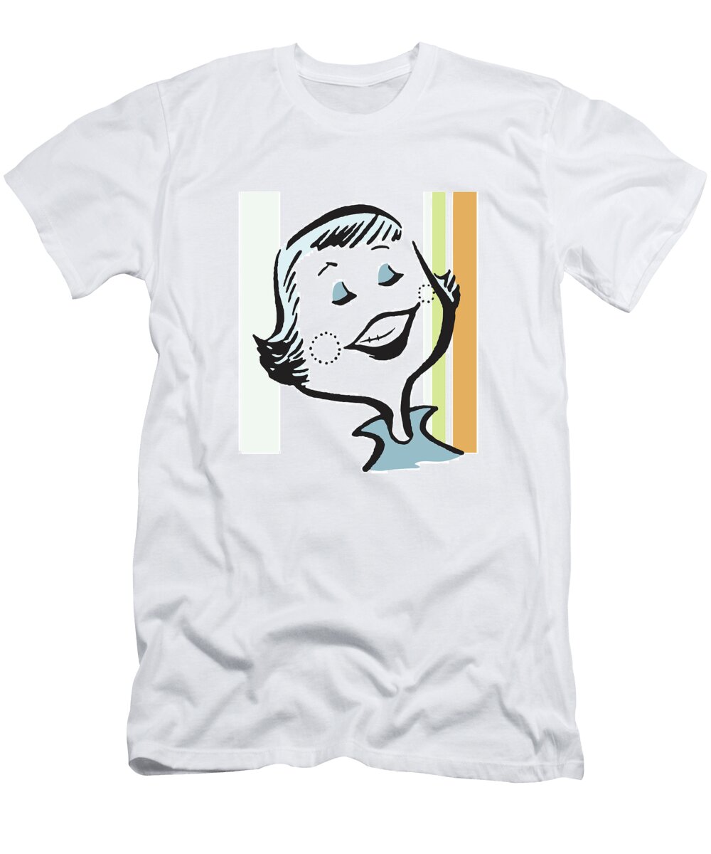 40 Smiling Woman Csa Images T-Shirt