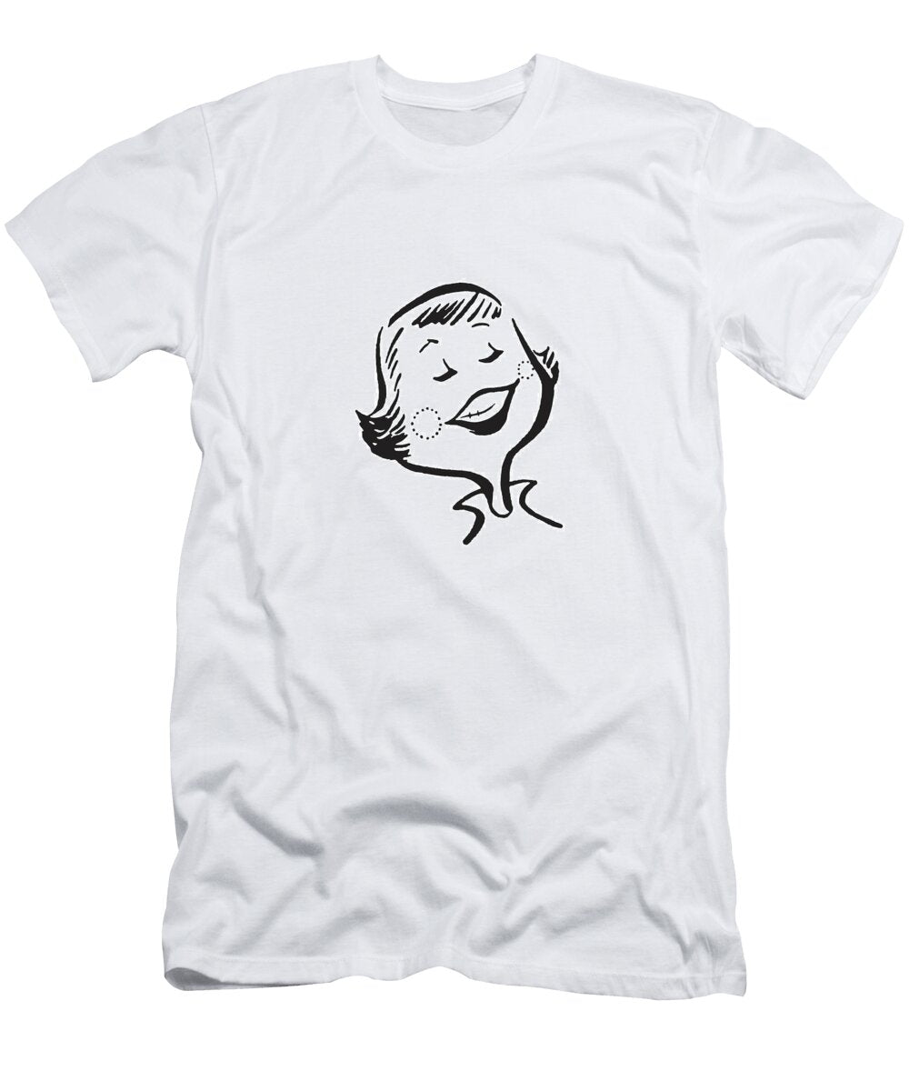 42 Smiling Woman Csa Images T-Shirt
