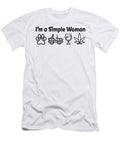 4wd Dogs Wine Weed All a Simple Girl Needs Tinh Tran Le Thanh T-Shirt