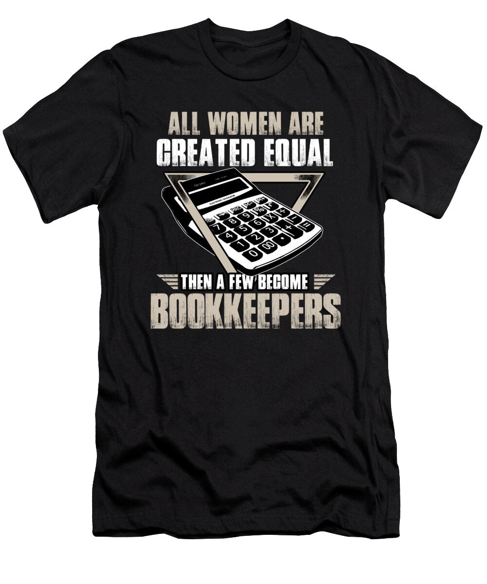 5 Accountant Bookkeeper Tax Season Cpa Gift Muc Designs T-Shirt