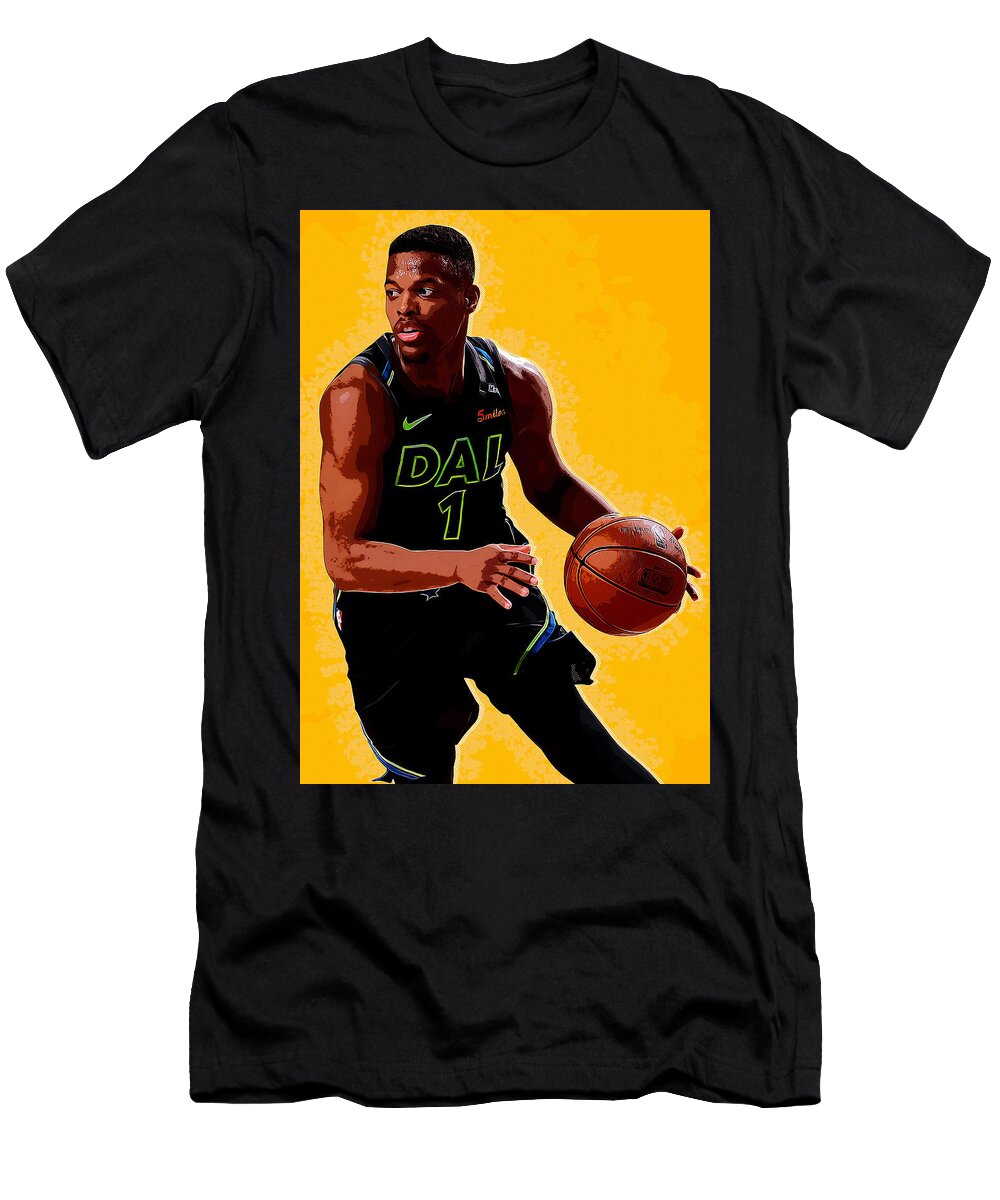5 Art Dennis Smith Jr Dennissmithjr Dennis Smith Jr New York Knicks Player Dennis Smith Jr Dallas Mave Wrenn Huber T-Shirt