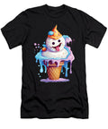 5 Christmas in July Snowman Ice Cream Toms Store T-Shirt