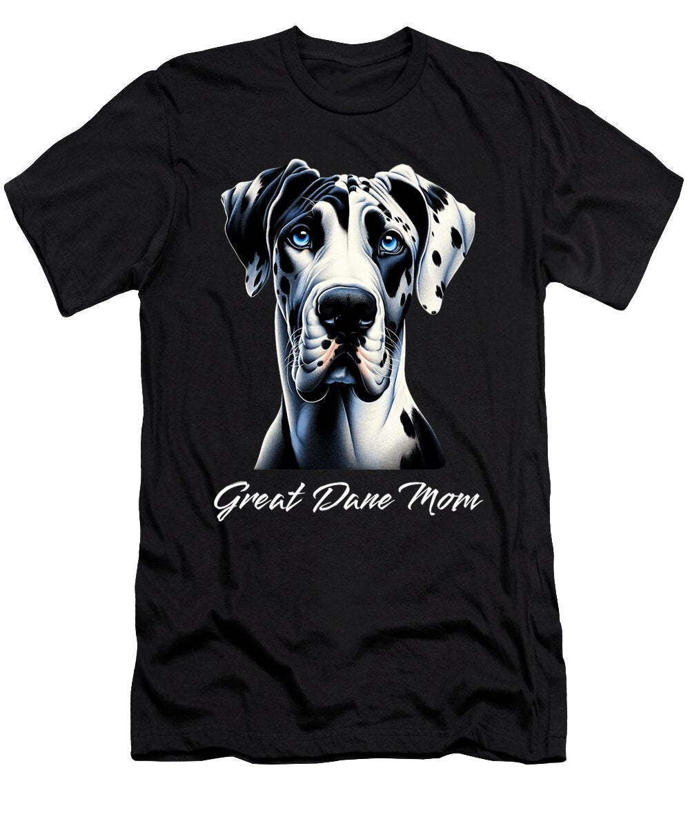 5 Goofy Giant Adorable Large Gentle Dog Lover Dane Natalie Lidford T-Shirt