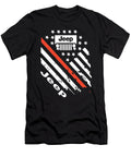 5 Jeep American Flag Vintage Tinh Tran Le Thanh T-Shirt