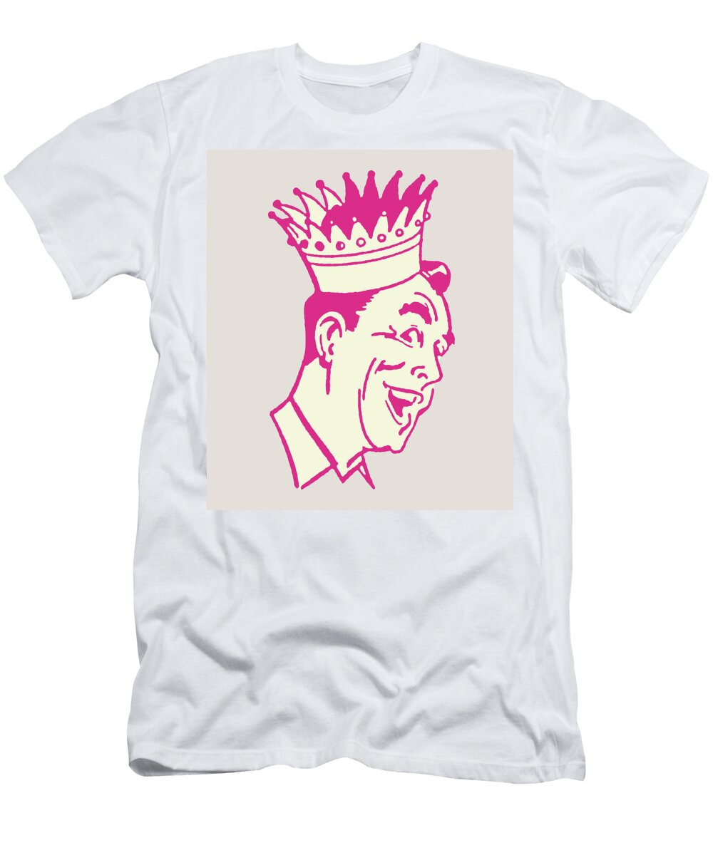 5 Man in Crown Csa Images T-Shirt