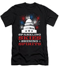 5 USA Independence Patriotic American Flag Fireworks Toms Store T-Shirt