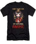 6 Cant Hear You Im Watching Anime I Manga Girl Bi Nutz T-Shirt