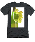 6 Glass of Champagne and Grapes Oleg Yermolov T-Shirt