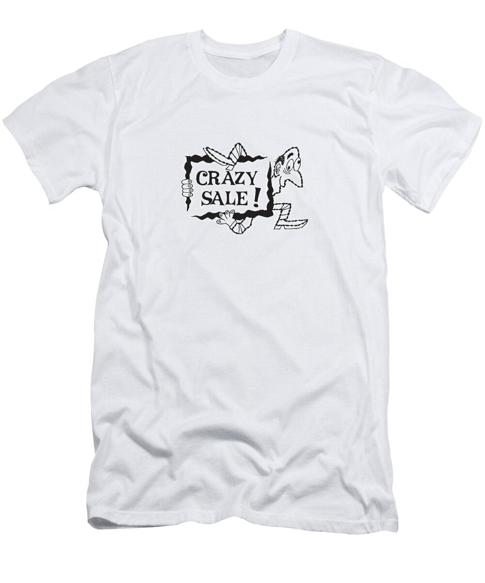 6 Man Holding Blank Sign Csa Images T-Shirt