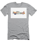 6 North American T Harvard Aj G Bjst Wacky Wabbit Raf Desert Airforce War Planes in Watercolor Ca By a Celestial Images T-Shirt