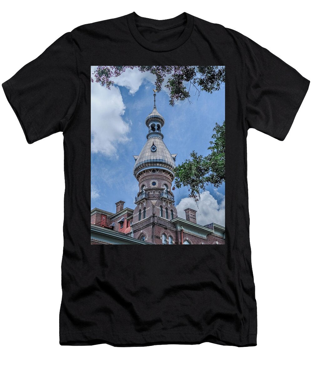 6 Tampa Bay Florida June 11 2025 Partial View of Henry B Plant Alex Grichenko T-Shirt