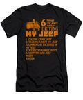 6 Things I Like Almost As Much As Driving My Jeep Tinh Tran Le Thanh T-Shirt