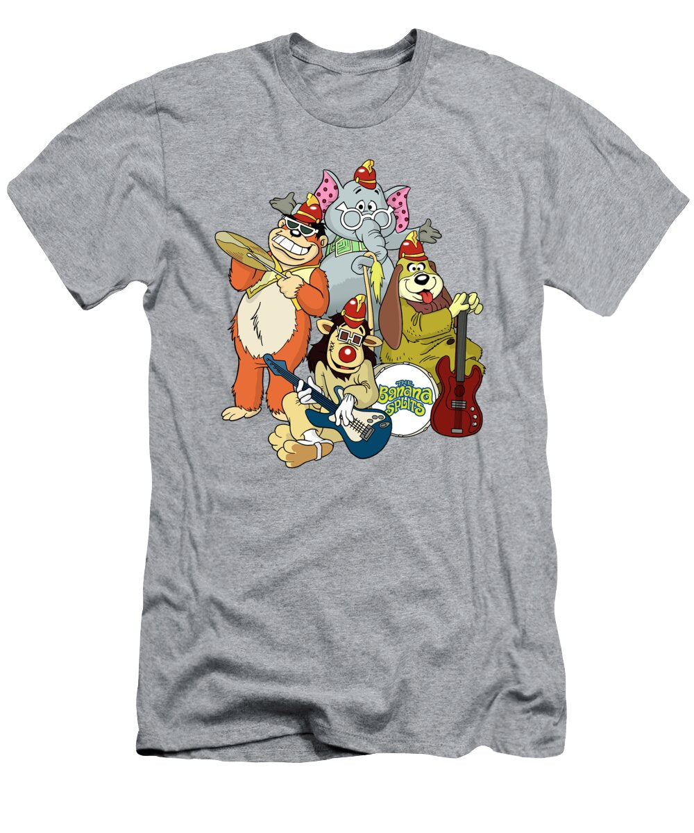 60s the Banana Splits Characters Group Glen Evans T-Shirt