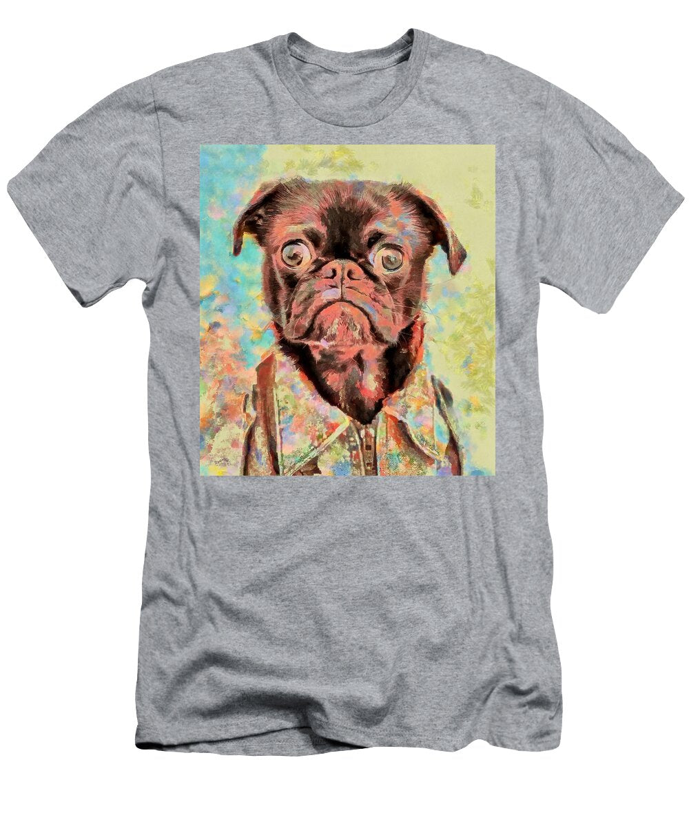 7 Goofy Dog Series Ian Kydd Miller T-Shirt
