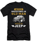 7 Never Underestimate an Old Man with a Jeep Tinh Tran Le Thanh T-Shirt