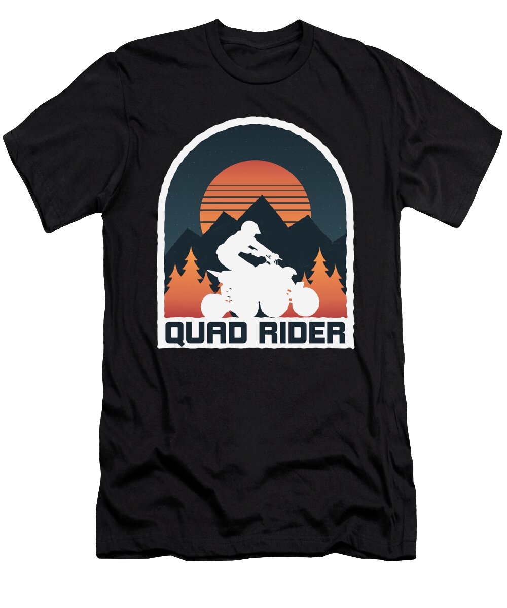 7 Quad in Beautiful Nature Greenoptix T-Shirt