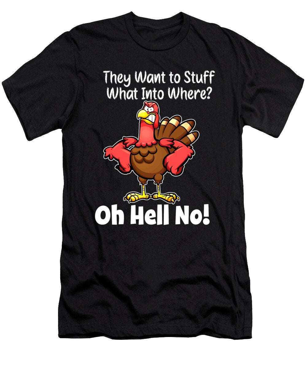 7 Thanksgiving Day Turkey Gift for Fall Holiday Dark Nikita Goel T-Shirt